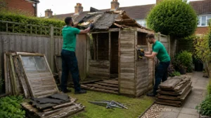 What Is the Safest Way to Dismantle a Garden Shed